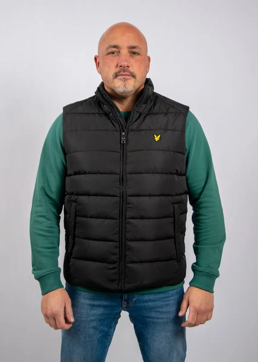Lyle & Scott Quilted Gilet - Zwart - XL - afbeelding 5 van 6