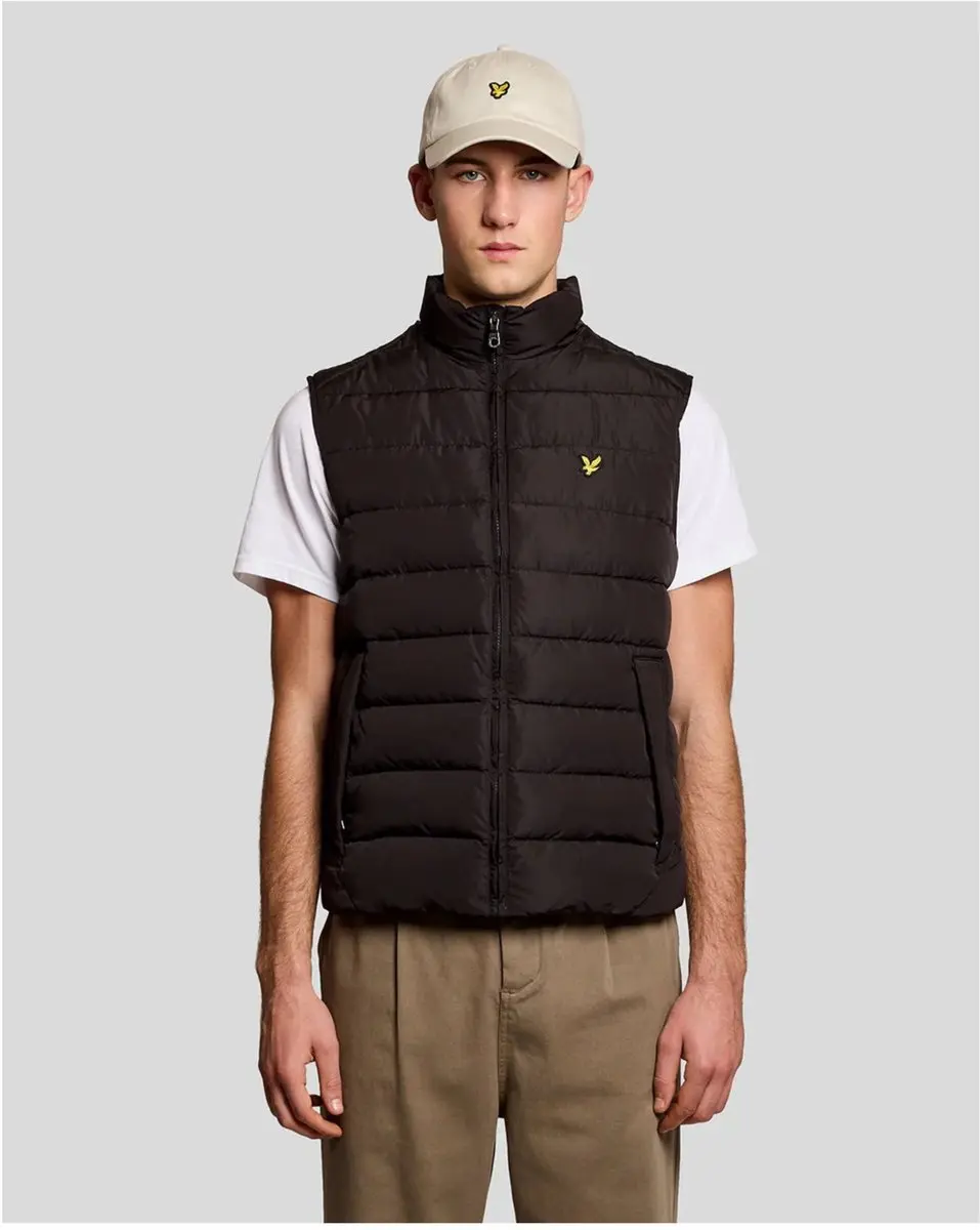 Lyle & Scott Quilted Gilet - Zwart - XL - afbeelding 6 van 6