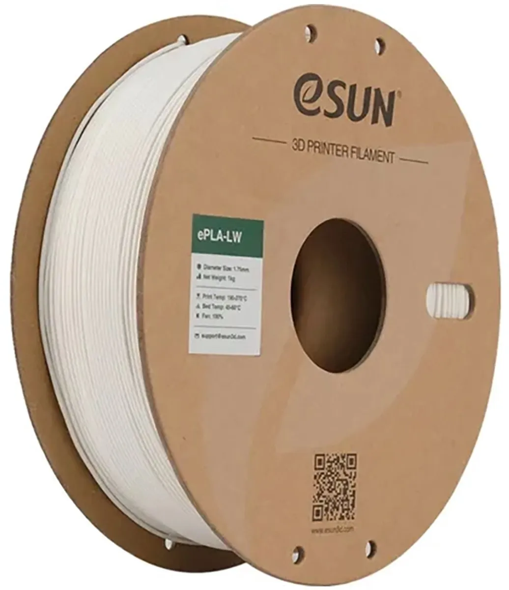 ESUN ePLA-LW 1.75mm 3D Printerfilament - 1kg - Wit