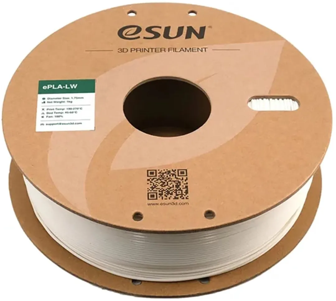 ESUN ePLA-LW 1.75mm 3D Printerfilament - 1kg - Wit