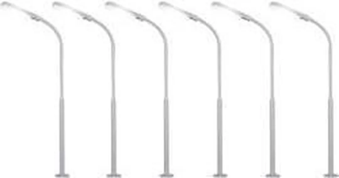 Viessmann H0 Straatlantaarn 60906 - 1 Set