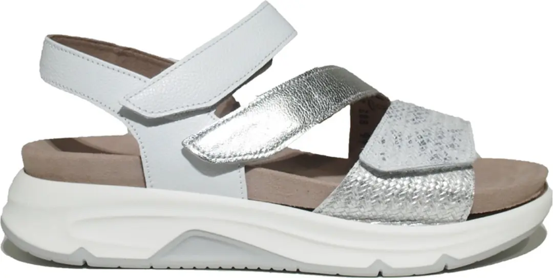 Gabor unisex sandalen wit maat 40