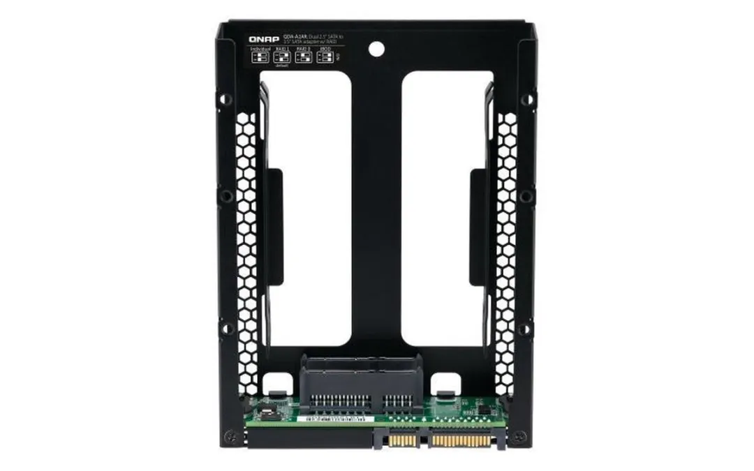 QNAP QDA-A2AR Behuizing 2.5" - Zwart
