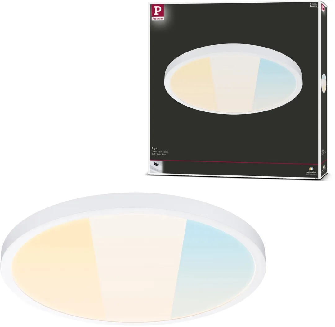 Paulmann LED-paneel Alya Rond 400mm 35W 3400lm