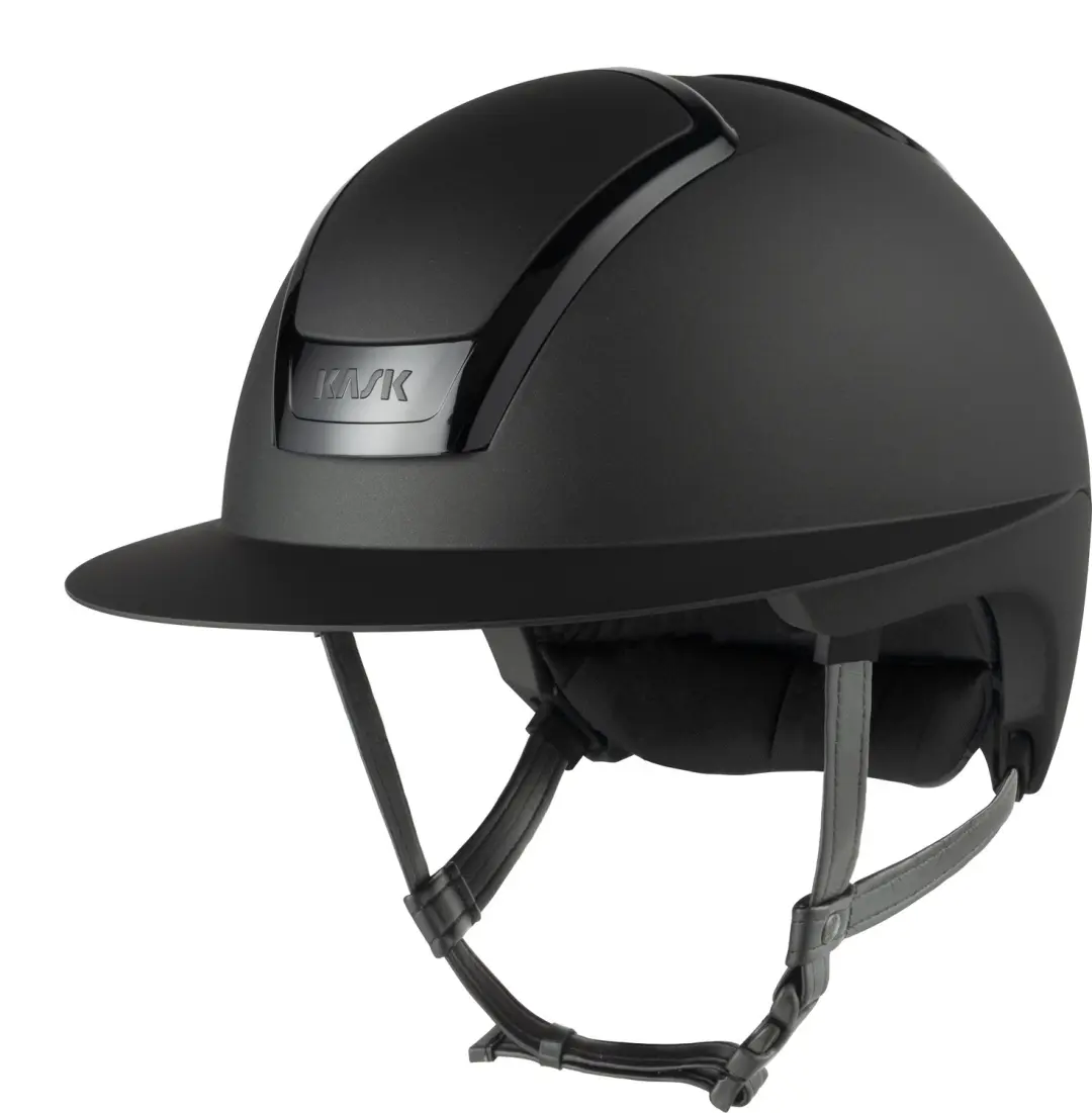 KASK Nemesi Wide Peak Rijhelm 56 Zwart Matt