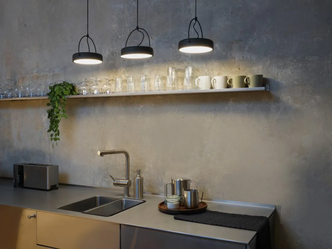 Osram Decor Puck 3XPendant LED Hanglamp 36W - Zwart - afbeelding 6 van 6