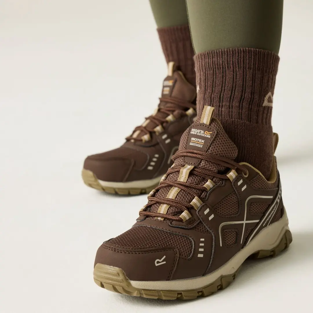 Regatta Vendeavour Dameswandelschoenen - Waterdicht - Bruin - afbeelding 2 van 6