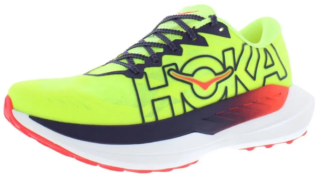 Hoka Rocket X Trail Hardloopschoenen - Neon Yuzu/Neon Flame - afbeelding 2 van 2