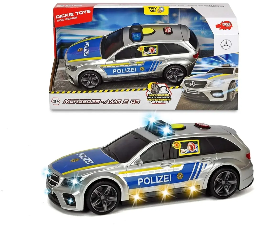 Dickie Toys Mercedes-AMG E43 Police - afbeelding 5 van 6