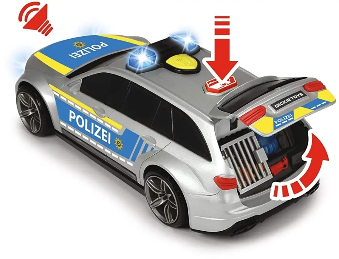 Dickie Toys Mercedes-AMG E43 Police - afbeelding 4 van 6