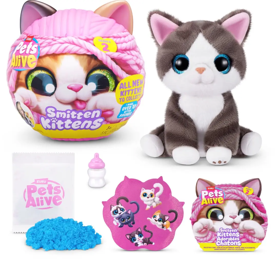 ZURU Pets Alive Smitten Kittens Serie 2 - afbeelding 5 van 6