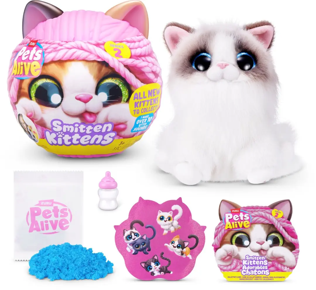 ZURU Pets Alive Smitten Kittens Serie 2 - afbeelding 6 van 6