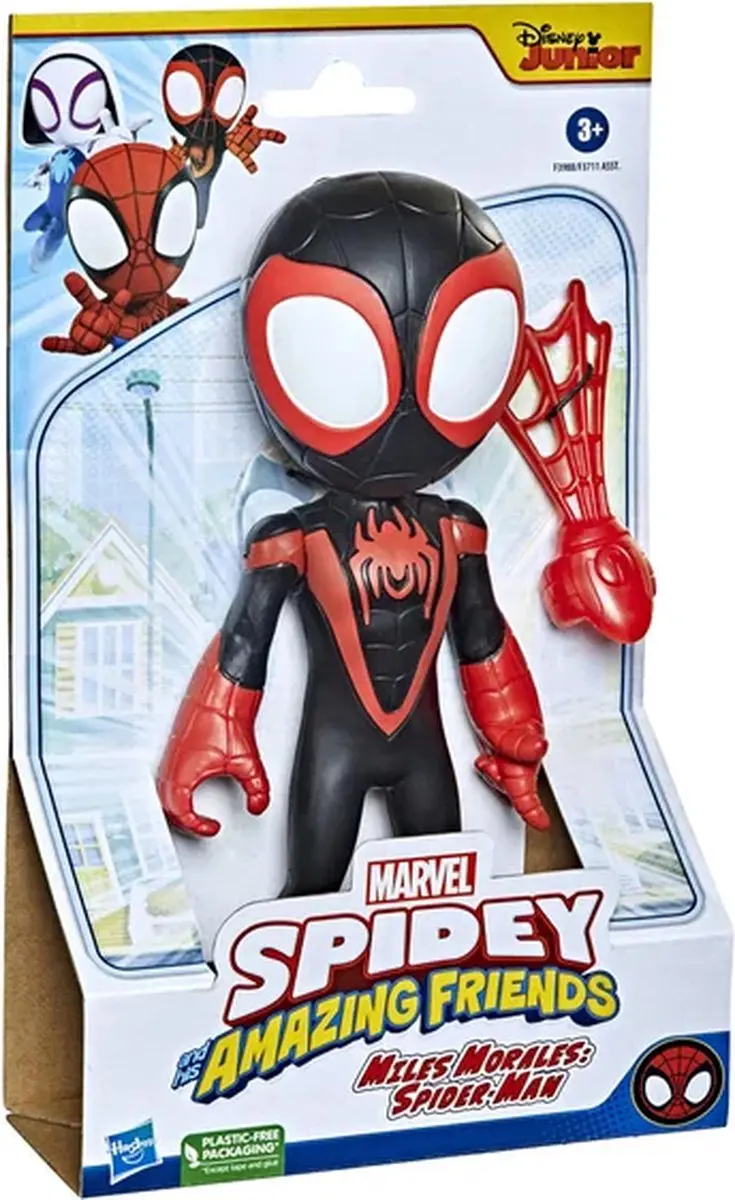 Hasbro Spidey Miles Morales Supersized Speelfiguur - afbeelding 6 van 6