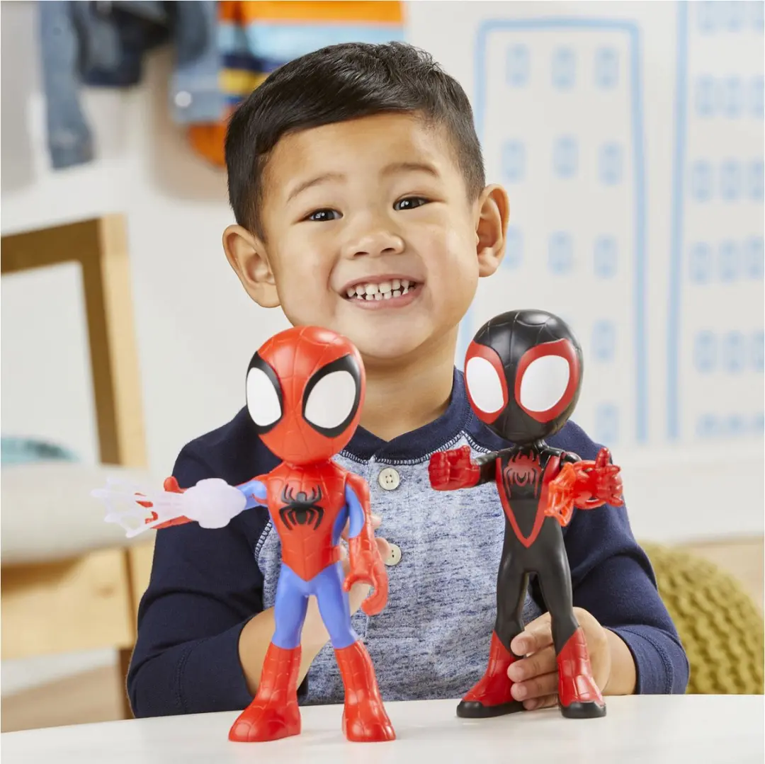 Hasbro Spidey Miles Morales Supersized Speelfiguur - afbeelding 5 van 6