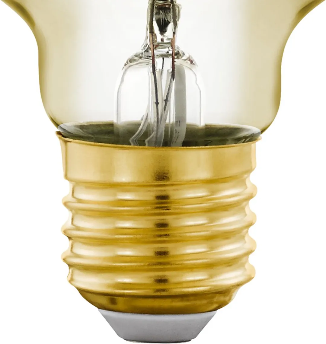 EGLO connect.z Smart LED Lamp E27 - Ø8cm - Warm wit 2265K - Amber - Zigbee