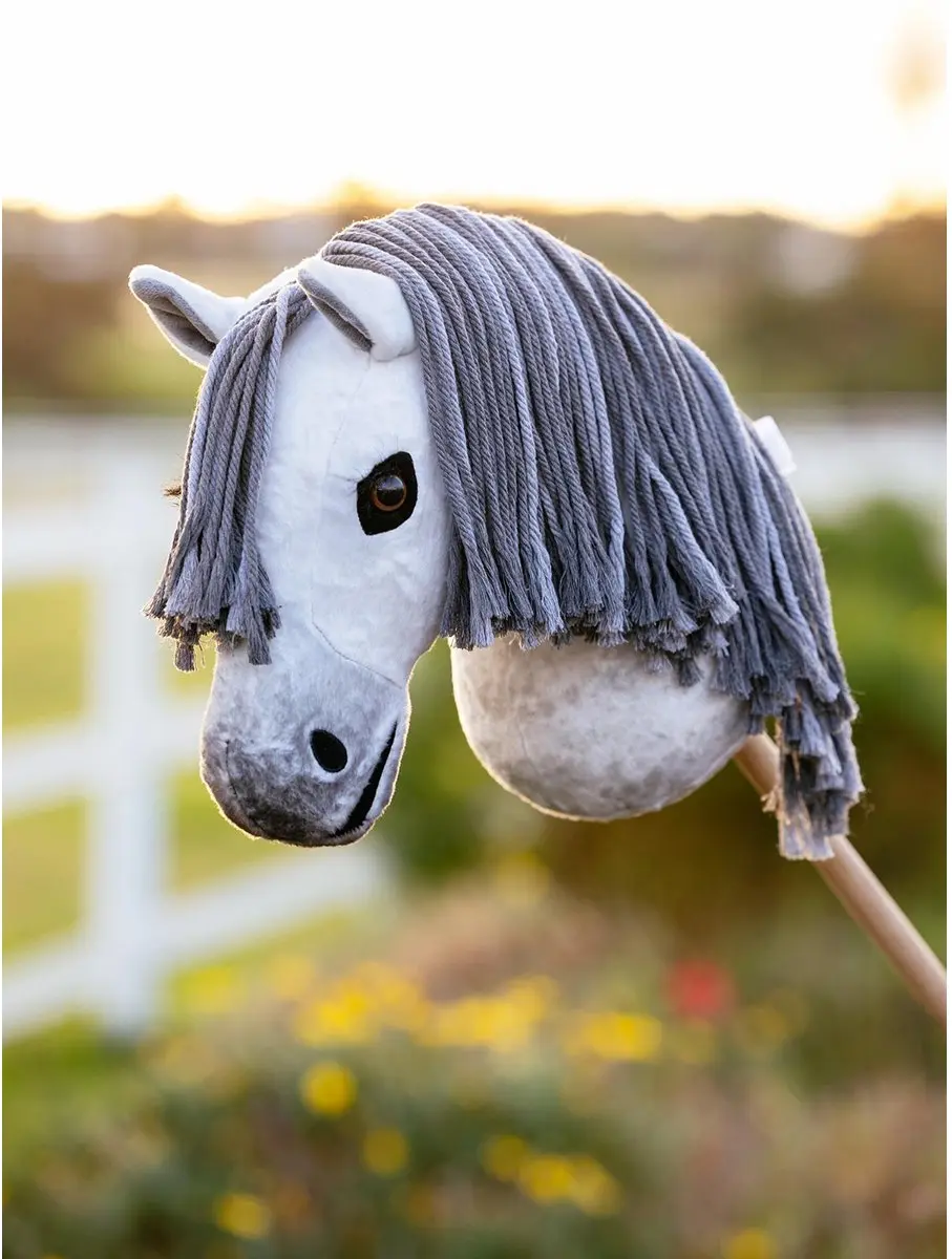 LeMieux Earl Hobby Horse - Lichtgrijs - afbeelding 3 van 6
