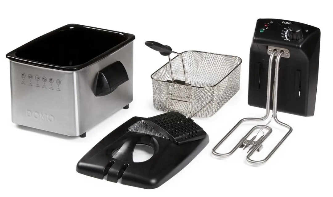 Domo DO464FR Friteuse 3L - Inox 2200W - afbeelding 5 van 5