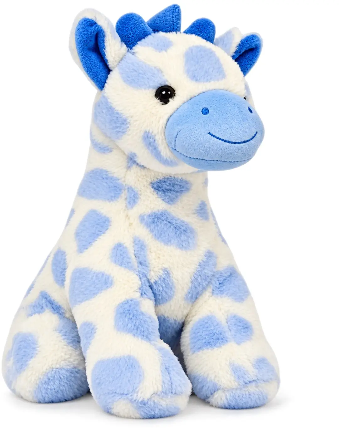 Giraffe (Blauw Stippen) Pluche Knuffel 30 cm
