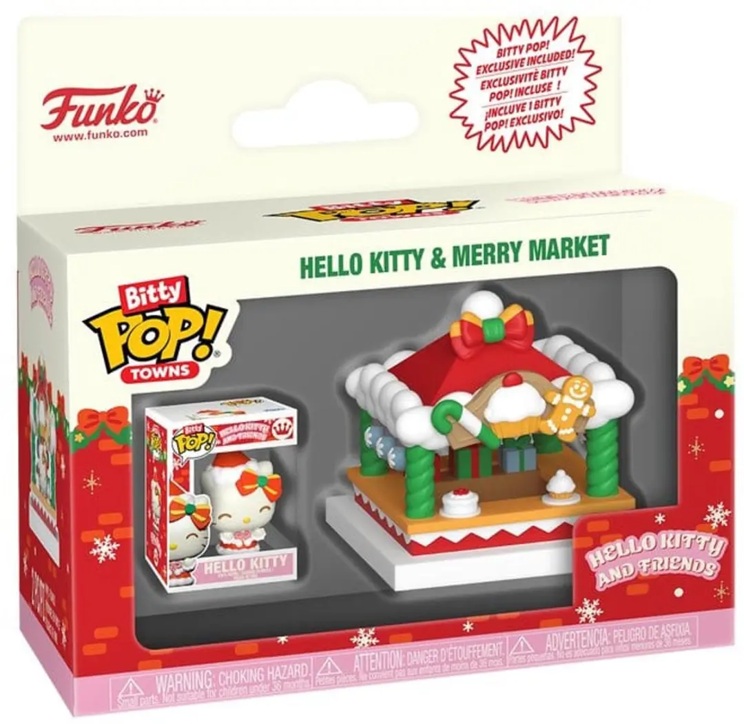Funko Hello Kitty Bitty POP! Towns Merry Market - afbeelding 3 van 6