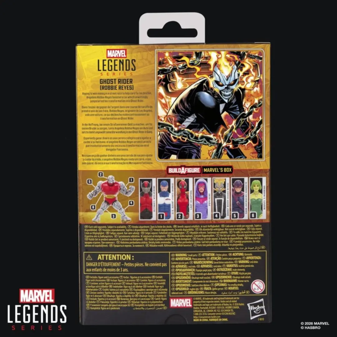 Hasbro Marvel Legends Ghost Rider (Robbie Reyes) Actiefiguur - 15 cm - afbeelding 5 van 6