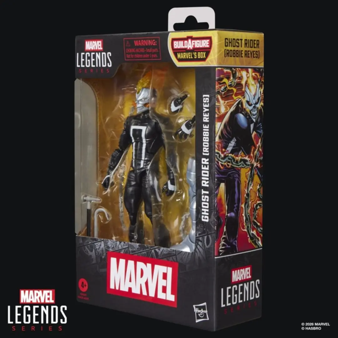 Hasbro Marvel Legends Ghost Rider (Robbie Reyes) Actiefiguur - 15 cm - afbeelding 6 van 6
