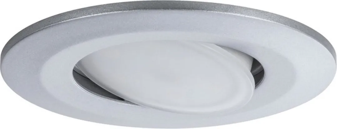 Paulmann LED-inbouwlamp Calla Basisset 10x5,2W 460lm 90mm - Chroom mat
