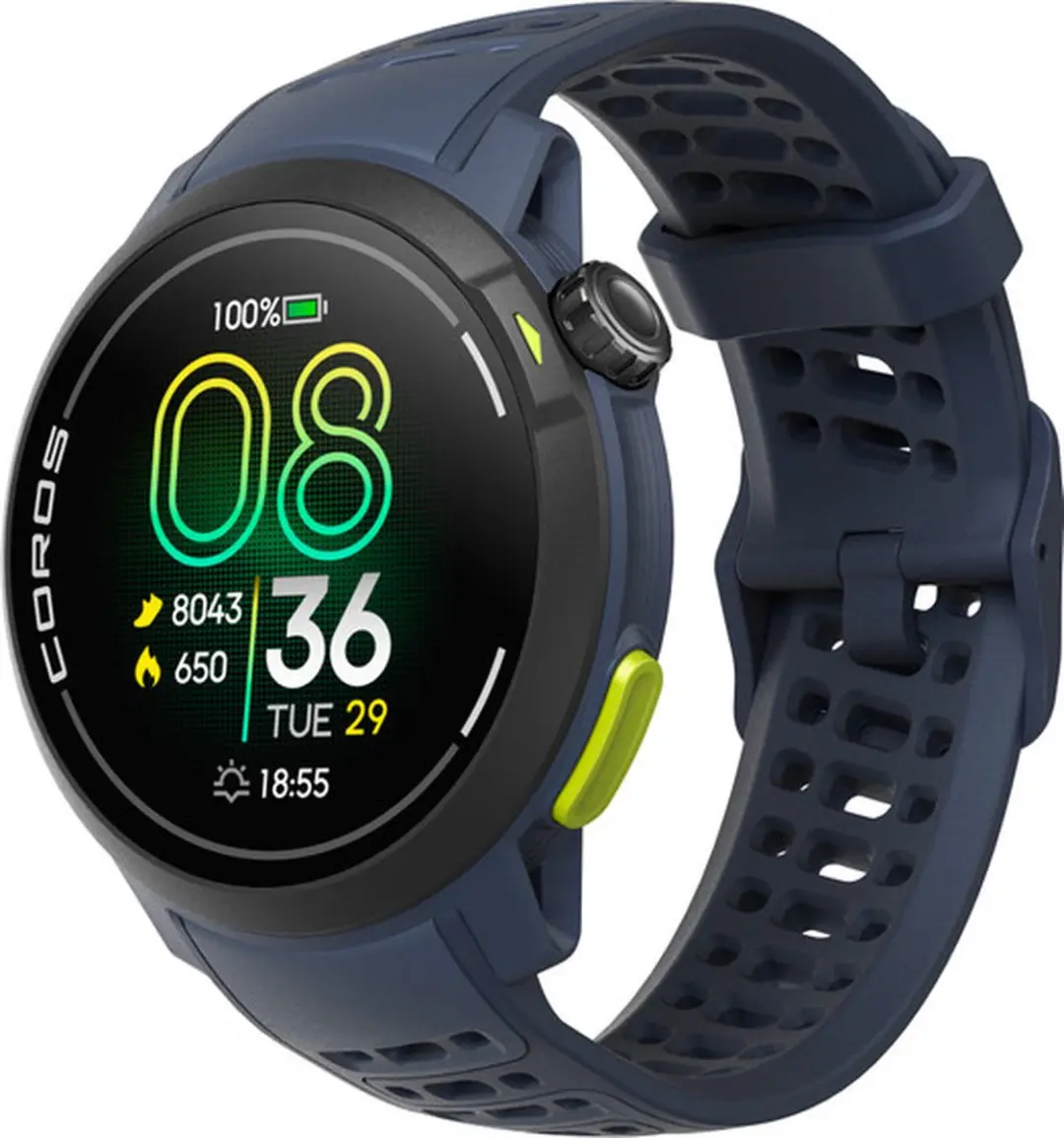 Coros Pace Pro WPACEP-BLU-S GPS Horloge - Blauw - afbeelding 2 van 5