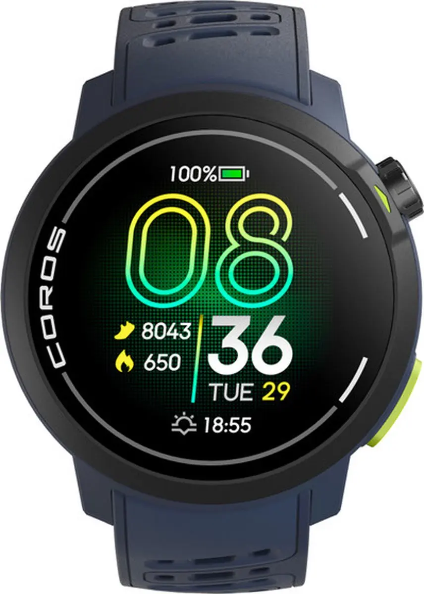 Coros Pace Pro WPACEP-BLU-S GPS Horloge - Blauw - afbeelding 3 van 5