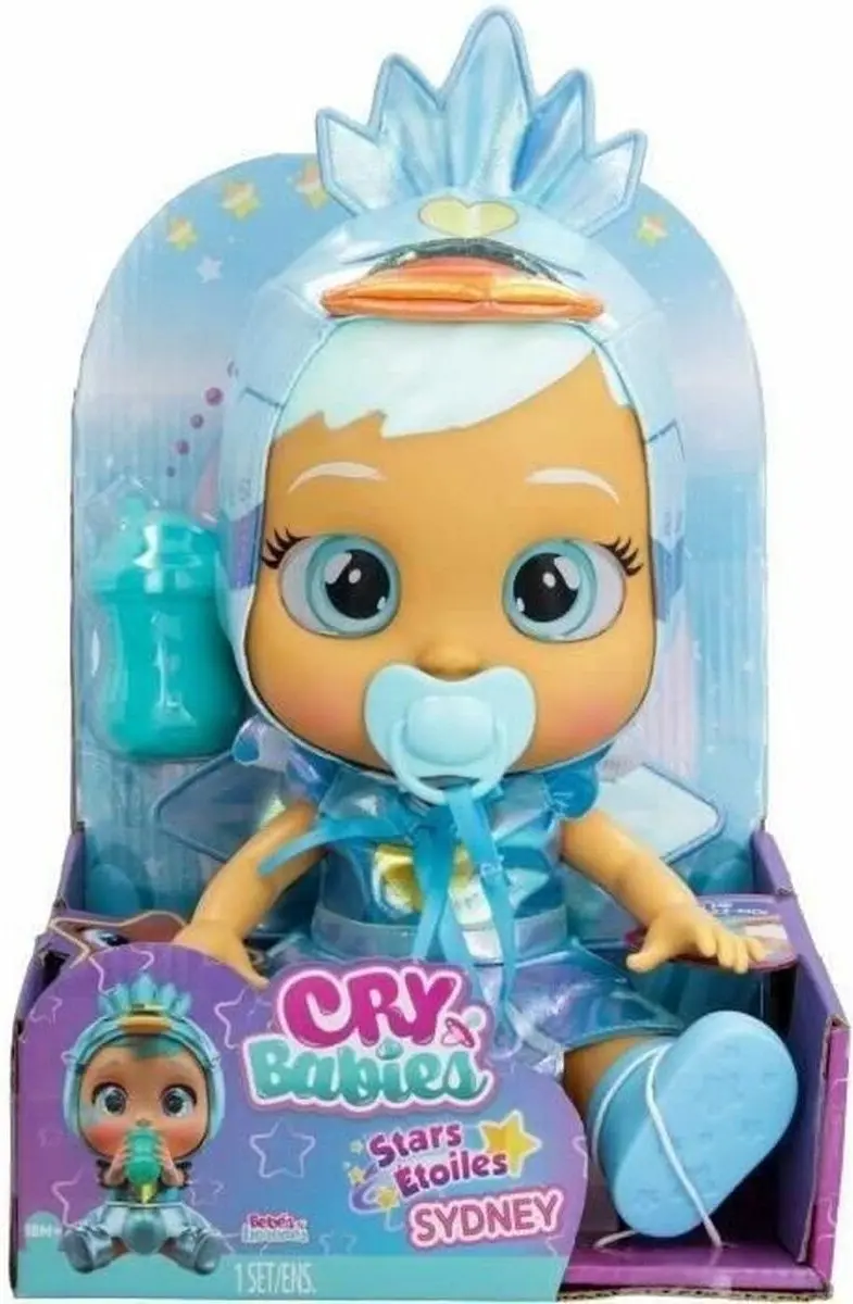 IMC Toys Cry Babies Sydney Babypop 30 cm - afbeelding 4 van 6