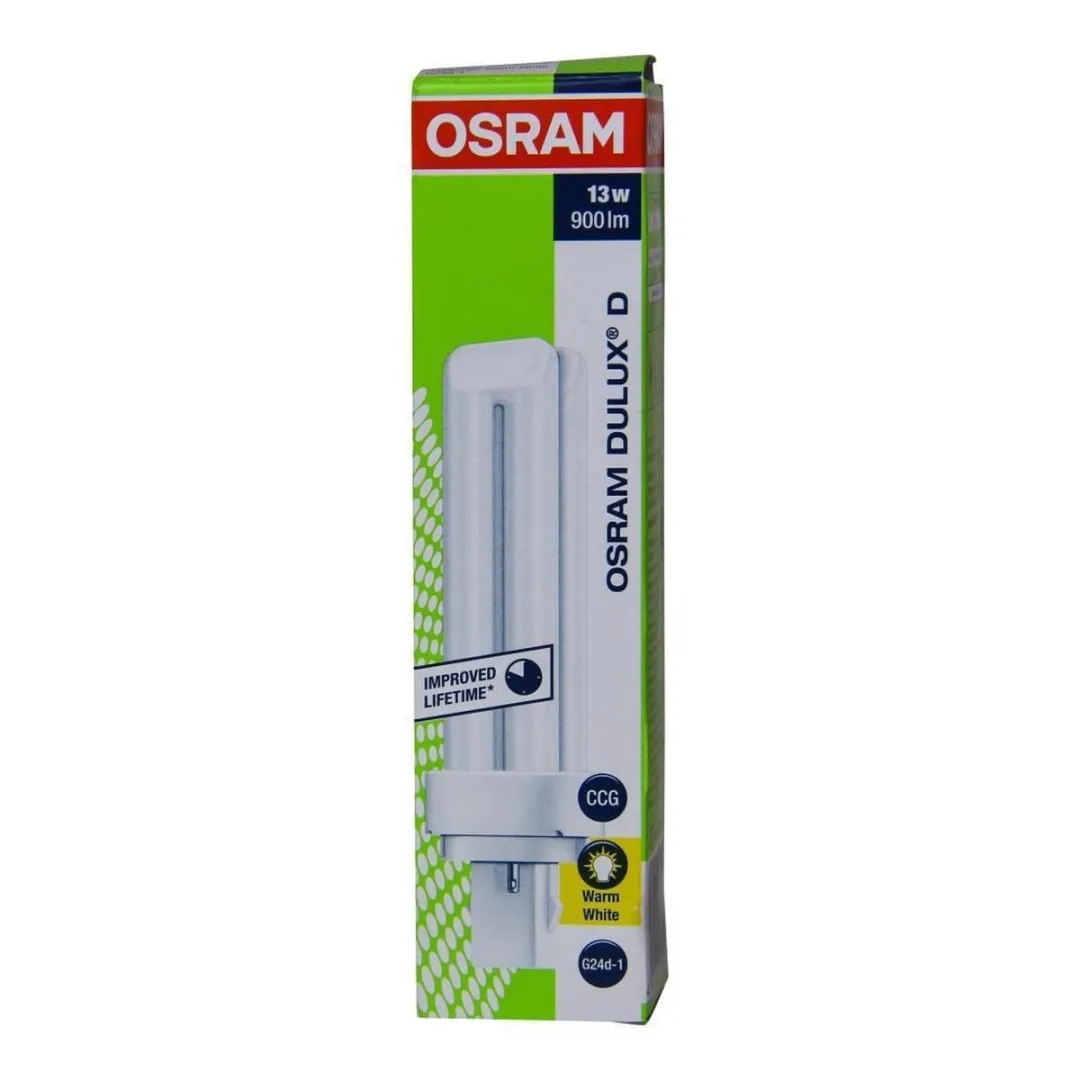 Osram Dulux D 13W 830 Warm Wit Mat - 2-Pin