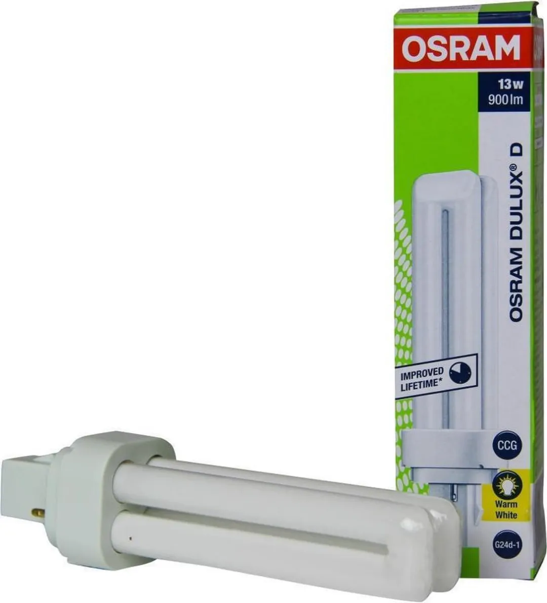 Osram Dulux D 13W 830 Warm Wit Mat - 2-Pin