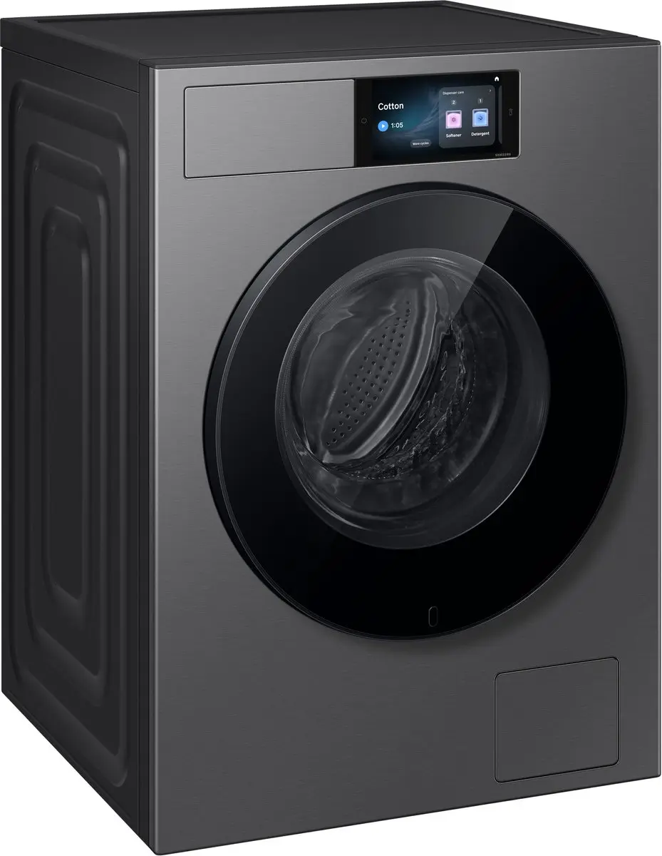 Samsung WF90H09C4ST2 Wasmachine - 9kg - 1400 RPM - Staal/Zwart - afbeelding 4 van 4