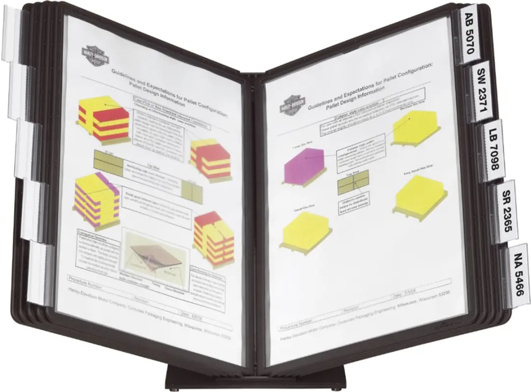 Durable Vario Tafelstatief A4 - 10 Frames - afbeelding 4 van 6