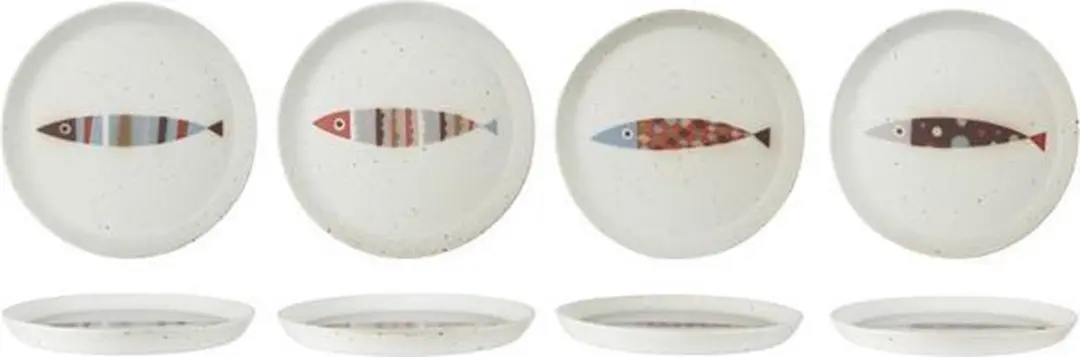 Stephano Fish Minibordje D12cm 4 Ass