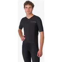 Castelli Premio Evo Fietsshirt Korte Mouw Zwart