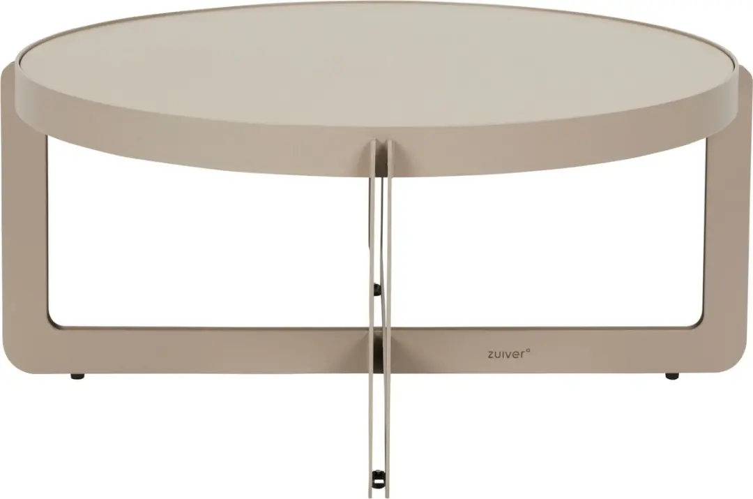 Zuiver Centre Salontafel Rond 68 cm Beige