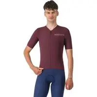 Castelli Premio Evo Fietsshirt Korte Mouw - Bordeaux - afbeelding 2 van 2