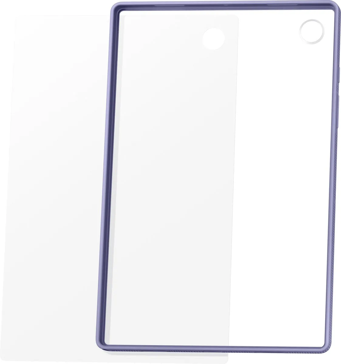 Samsung Galaxy Tab A8 Clear Edge Hoesje EF-QX200TVEGWW - Lavender - afbeelding 6 van 6