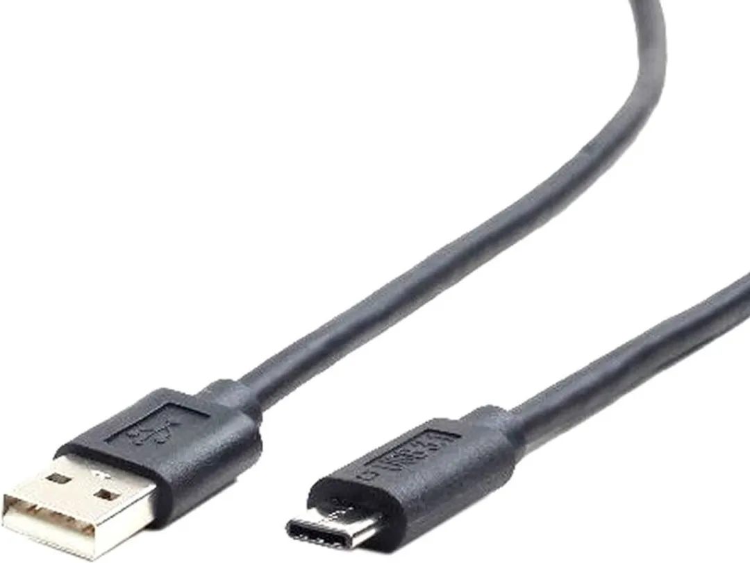 Gembird CCP-USB2-AMCM-1M USB-kabel USB-A/USB-C - 1m - Zwart