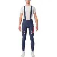 Castelli Sorpasso RoS Soudal Quick-Step Fietsbroek Lang - Blauw - afbeelding 2 van 2