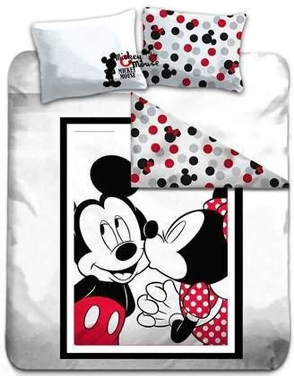 Disney Minnie Mouse Dekbedovertrek Kiss