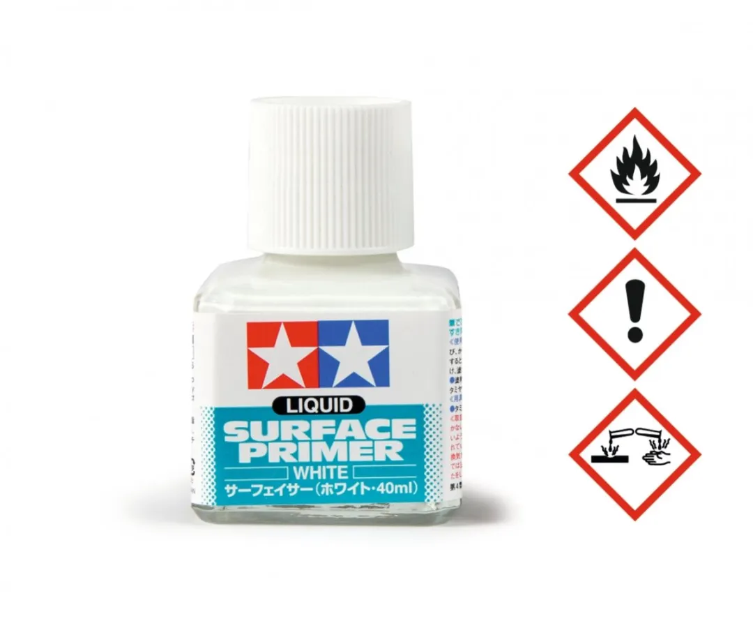 Tamiya Liquid Surf Primer Wit 40ml