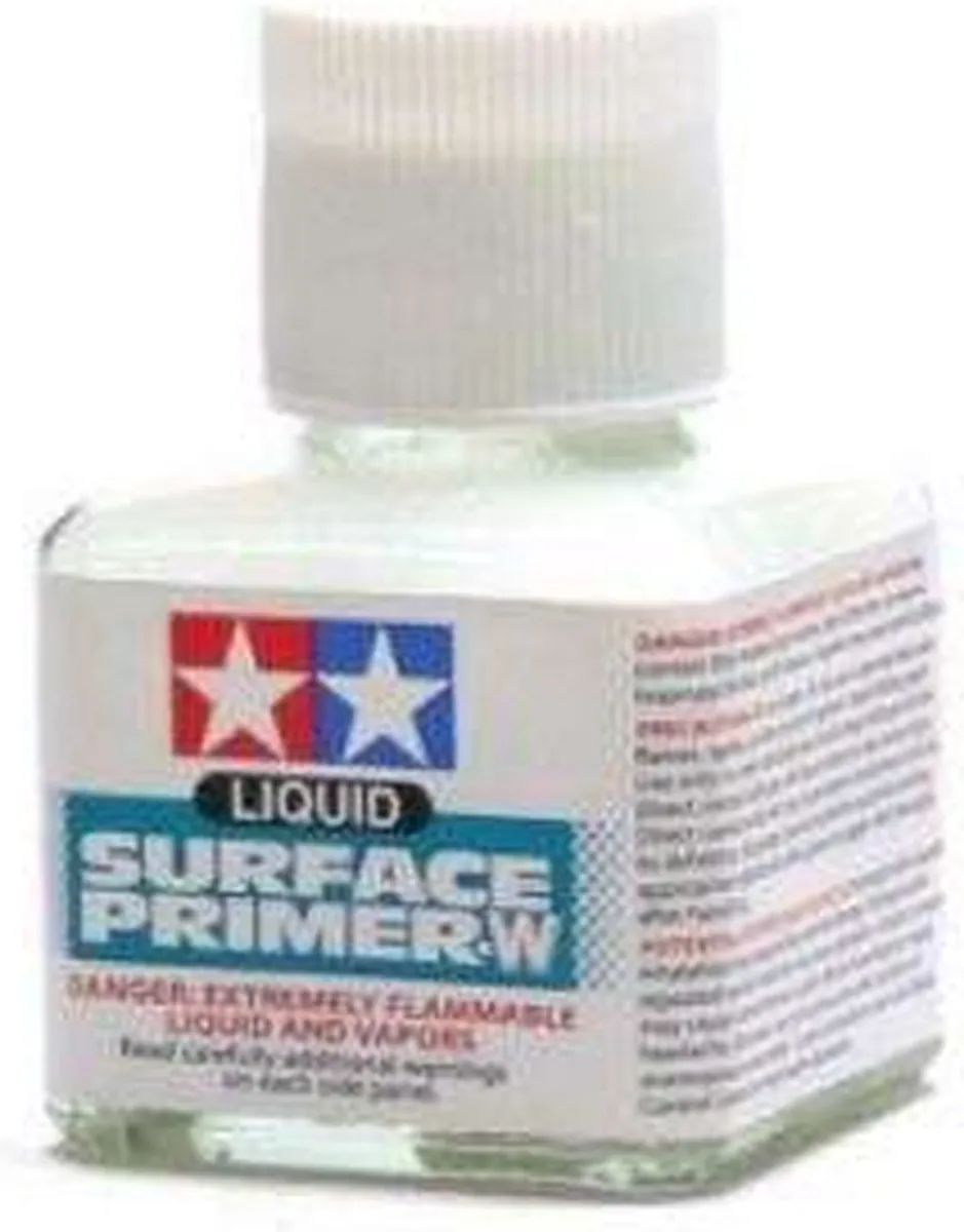 Tamiya Liquid Surf Primer Wit 40ml