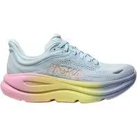 Hoka Bondi 9 Hardloopschoenen Dames - Blauw/Roze - afbeelding 3 van 3