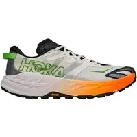 Hoka Speedgoat 7 Heren Schoenen - Wit/Oranje - EU 43 1/3 - afbeelding 3 van 3