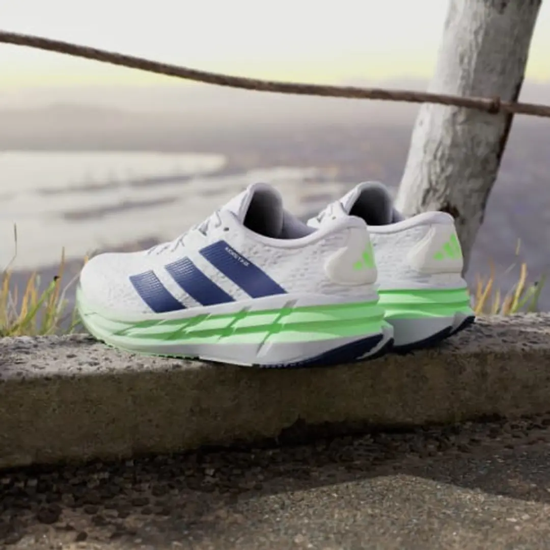 adidas Adistar 4 Hardloopschoenen - Wit - 45 1/3 - afbeelding 4 van 6