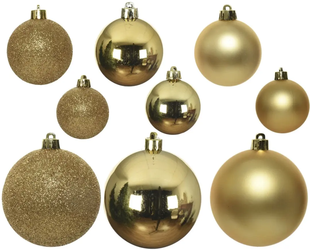 Decoris Kerstballen Goud