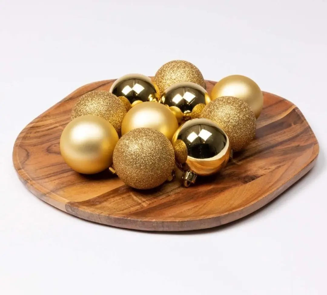 Decoris Kerstballen Goud - 4, 5 en 6 cm - 30 stuks - afbeelding 4 van 5