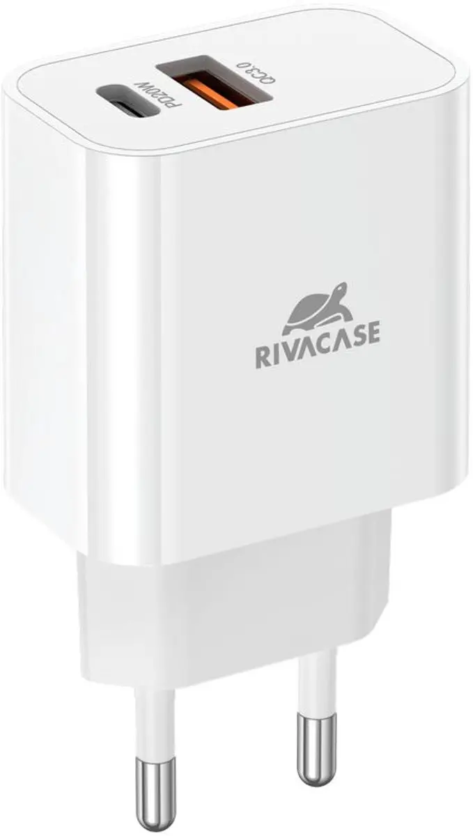 RivaCase PS4102 Wandlader USB-C en USB-A 20W