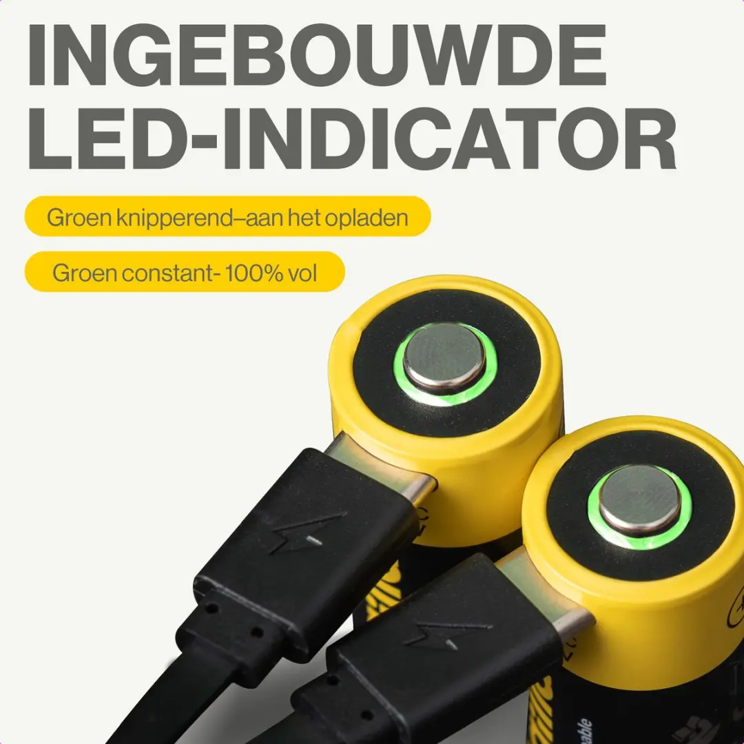 Aqiila CR123A Oplaadbare Batterij 3V 750mAh - 2 stuks - afbeelding 5 van 6